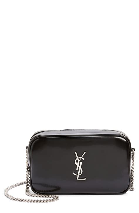 Saint Laurent Mini Lou Faux Leather Camera Bag 